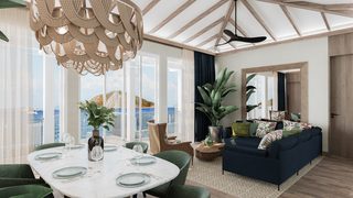 Beachfront 2 Bedroom Villa with Outdoor Hot Tub